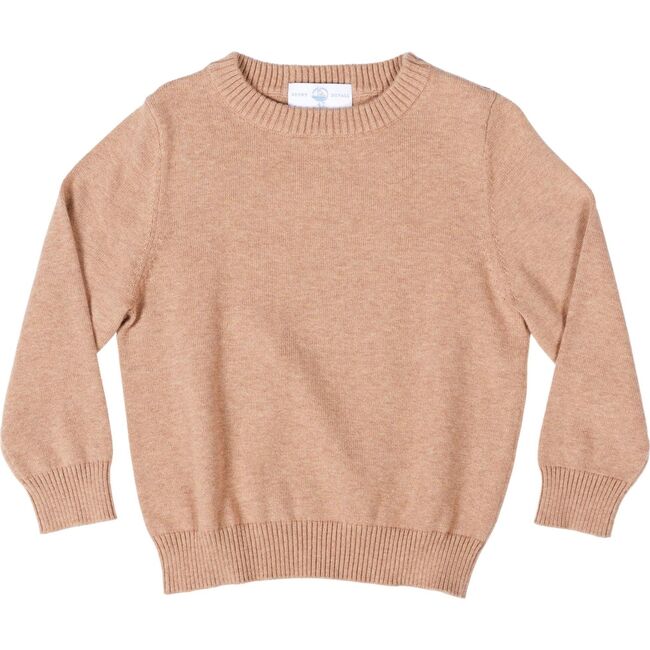 Christopher Crewneck Sweater, Clubhouse Camel