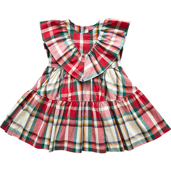 Raphaela Dress, Holiday Tartan - Dresses - 1