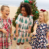 Maribelle Dress, Pink Trees - Dresses - 2