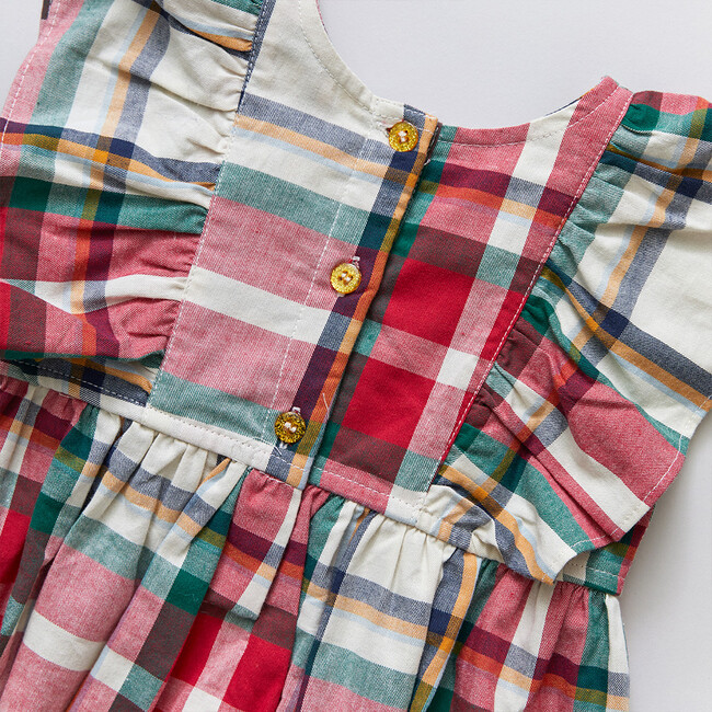 Raphaela Dress, Holiday Tartan - Dresses - 3