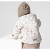 Wang Winter Jacket, Print Papyrus White - Jackets - 2