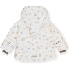Wang Winter Jacket, Print Papyrus White - Jackets - 4