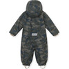Wisti Snowsuit, Print Military Green - Snowsuits - 5