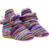 Marled Debbie Booties, Light Pink - Booties - 1 - thumbnail