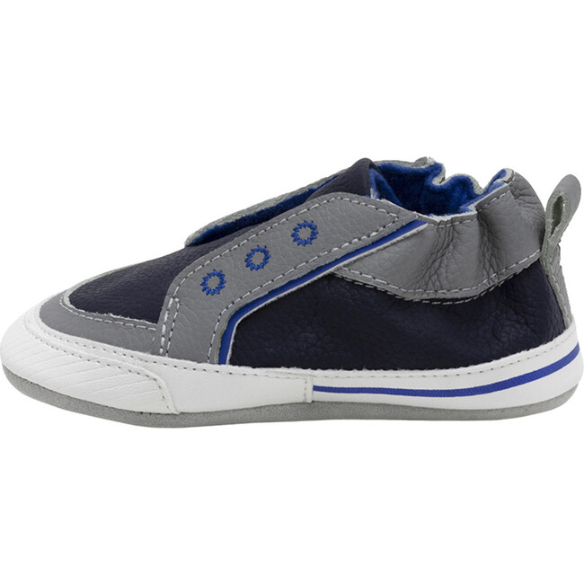 Stylish Steve Slip Ons, Navy - Slip Ons - 2