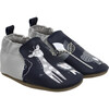 Hello World Slip Ons, Navy - Slip Ons - 1 - thumbnail