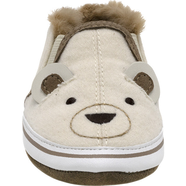 Baby Bear Slip Ons, Ivory - Slip Ons - 3
