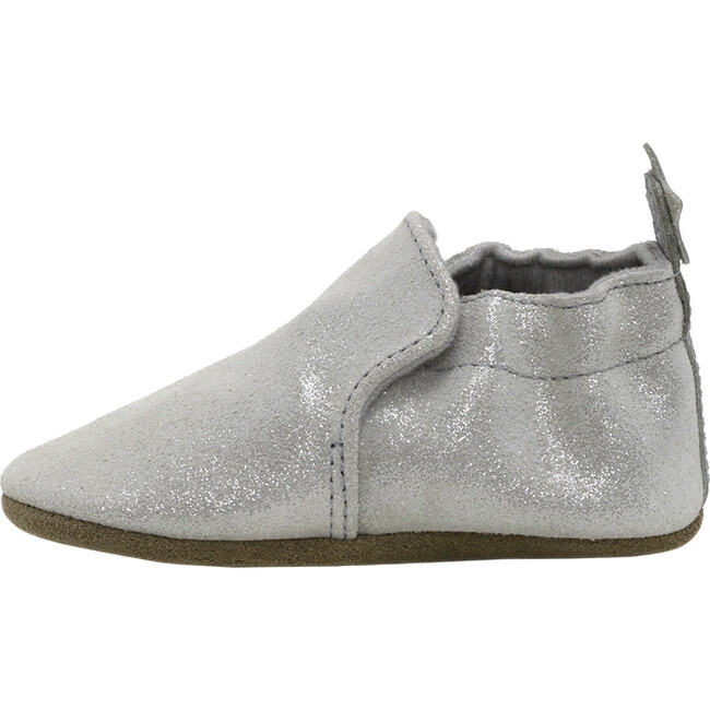Pretty Pearl Slip Ons, Silver