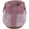 Glitzy Bow Slip Ons, Light Pink - Slip Ons - 4