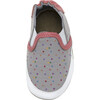 Polka Dot Polly Slip Ons, Grey - Slip Ons - 6