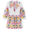 Mia Embroidered Dress, Floral - Dresses - 2