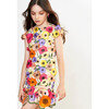 Britney Embroidered Floral Dress, Floral - Dresses - 3