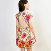 Britney Embroidered Floral Dress, Floral - Dresses - 4
