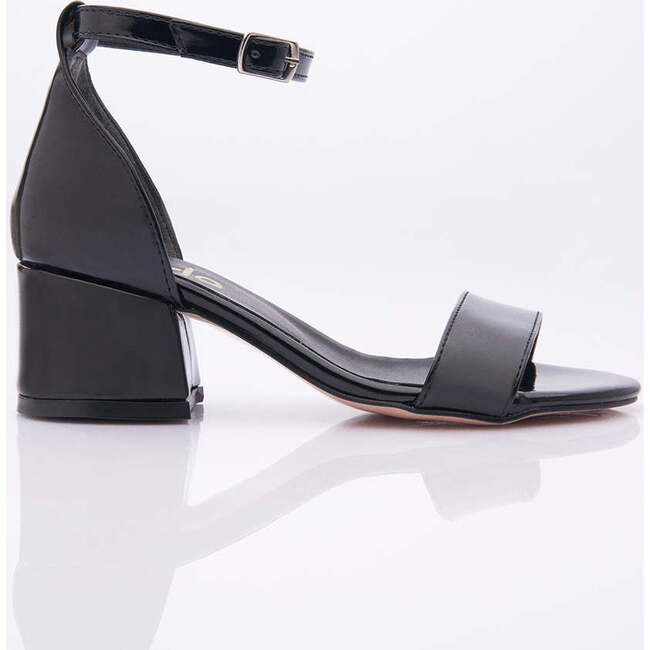 Patent Strap Heels, Black - Dress Shoes - 2
