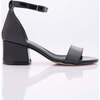 Patent Strap Heels, Black - Dress Shoes - 2