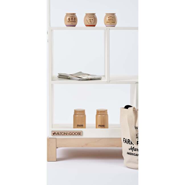 Market Stand, White and Gray - Role Play Toys - 3