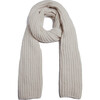 Women's Nokia Scarf, Latte - Scarves - 1 - thumbnail