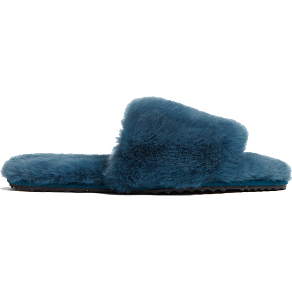 Women's Diana Slippers, Stone Blue - Apparis Shoes | Maisonette