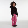 Lily Kids Faux Fur Jacket, Noir - Coats - 4