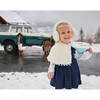Adalene Scalloped Jumper, Navy Cord - Jumpers - 3