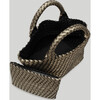Women's St. Barths Small Handwoven Tote Metallic, Etoile - OS - Bags - 2