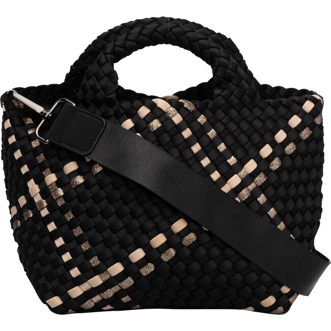 Women's St. Barths Small Handwoven Tote Plaid, Modena - OS - Bags - 1
