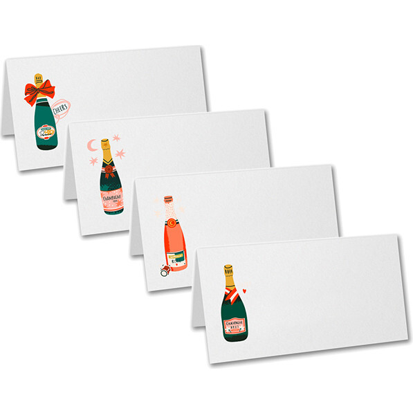 Champagne Place Card Set - Tabletop - 1