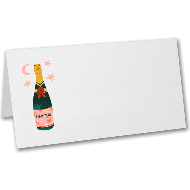 Champagne Place Card Set - Tabletop - 3