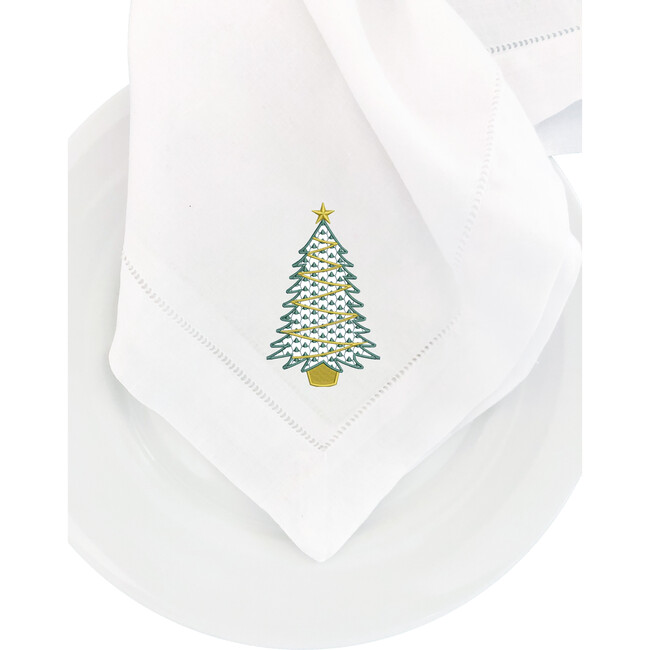Traditional Christmas Tree Napkin - Tabletop - 1