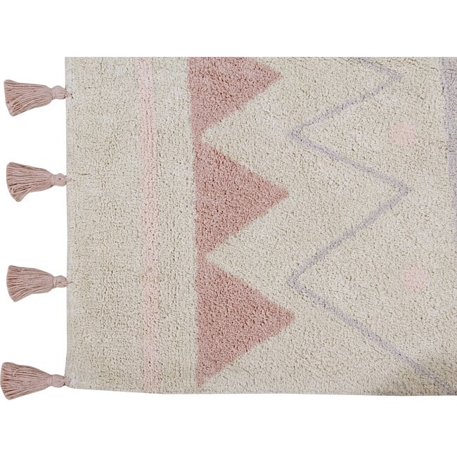 Azteca Natural Washable Rug, Vintage Nude - Rugs - 2