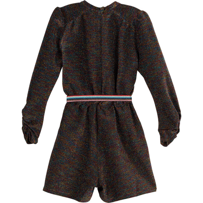 Jeanie Sparkle Romper, Black Multi - Rompers - 3