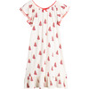 Nina Holiday Dress, Rainbow Trees - Pajamas - 1 - thumbnail