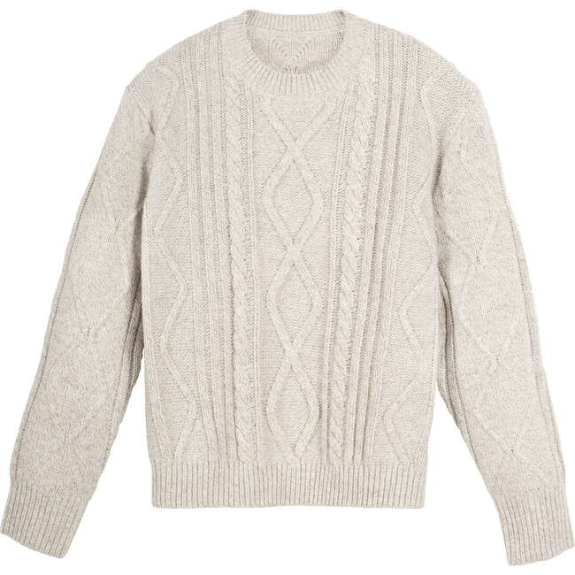 Women's Eva Sweater, Frosty Grey - Sweaters - 1