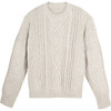 Women's Eva Sweater, Frosty Grey - Sweaters - 1 - thumbnail