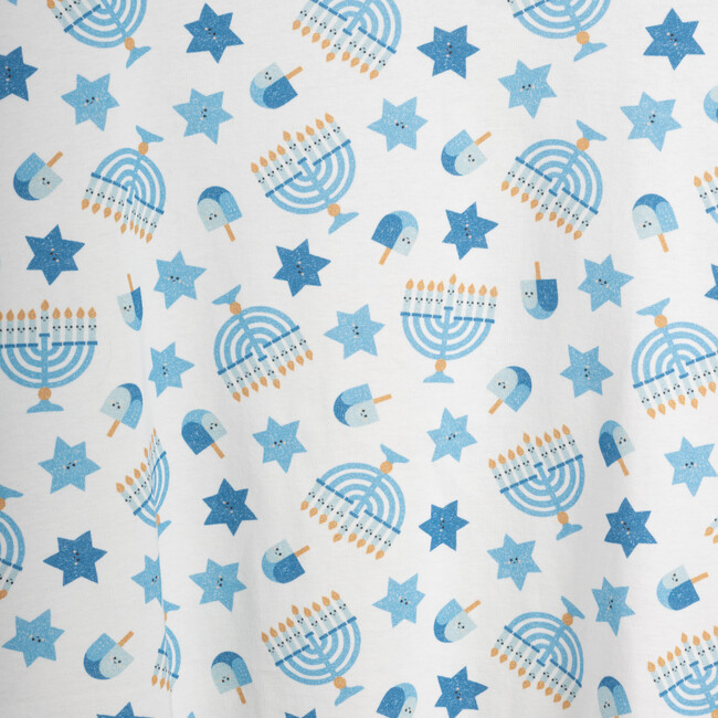 Men's David Holiday Pajama Set, Happy Hanukkah