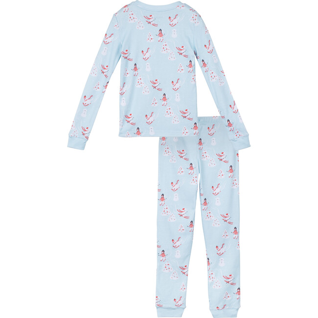 Dahl Holiday Pajama Set, Ski Pups