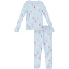 Dahl Holiday Pajama Set, Ski Pups - Pajamas - 2