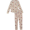 Women's Eden Holiday Pajama Set, Holiday Woodland - Pajamas - 2