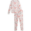 Women's Eden Holiday Pajama Set, Mr. Boddington's Village - Pajamas - 3