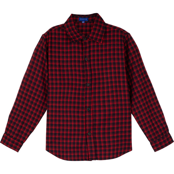 SMITH BUTTON DOWN RED LUXE main image 1
