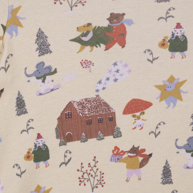 Corinne Holiday Dress, Holiday Woodland - Dresses - 3