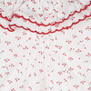 Bea Ruffle Top, Red Berries - Shirts - 3 - thumbnail