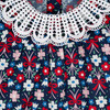 Maude Dress, Navy Kaleidoscope Flower - Dresses - 4