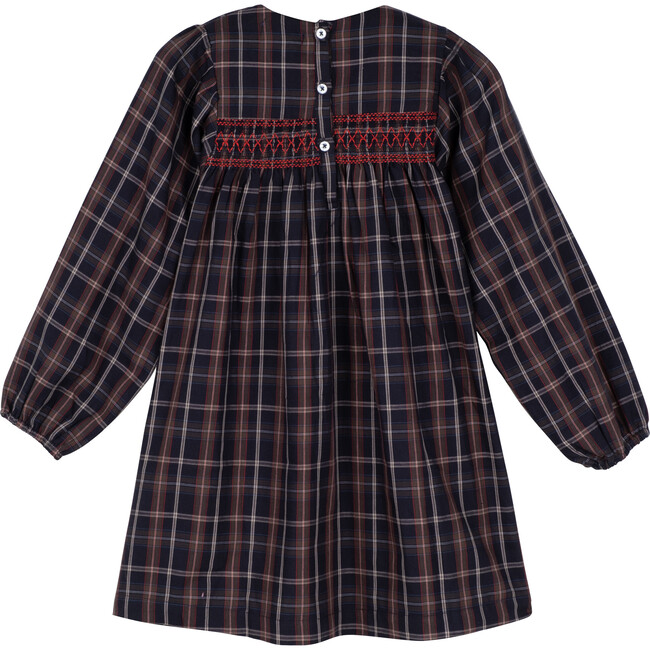 Jenny Dress, Navy Plaid - Dresses - 3