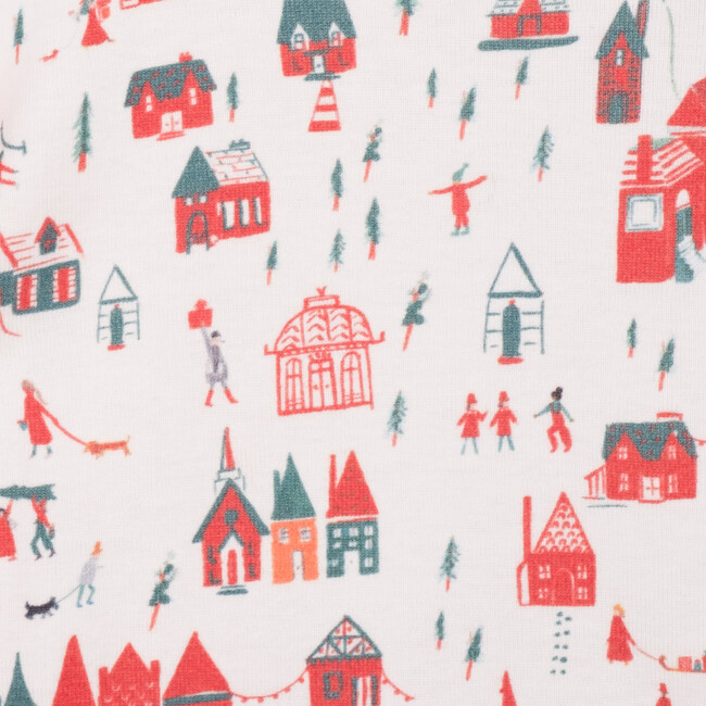 Taylor Holiday Pajama Set, Mr. Boddington's Village - Pajamas - 3