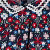 Baby Mimi Dress, Navy Kaleidoscope Flower - Dresses - 3