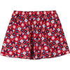 Angie Skirt, Pink Kaleidoscope Flower - Skirts - 1 - thumbnail