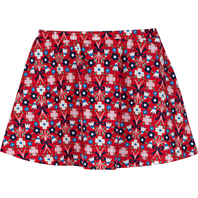 Angie Skirt, Pink Kaleidoscope Flower - Maison Me Exclusives | Maisonette