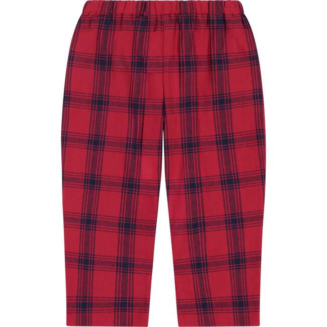 Luke Boy Pull On Pant, Red - Pants - 1