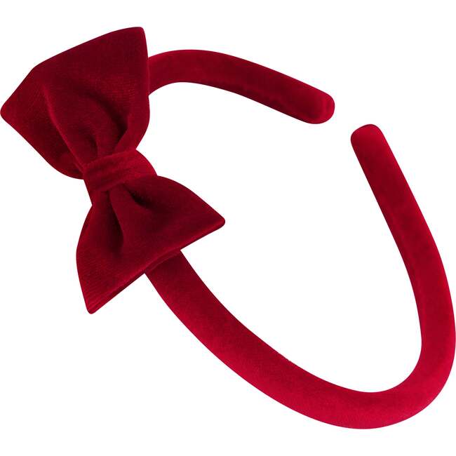 Preppy Headband, Red Velvet